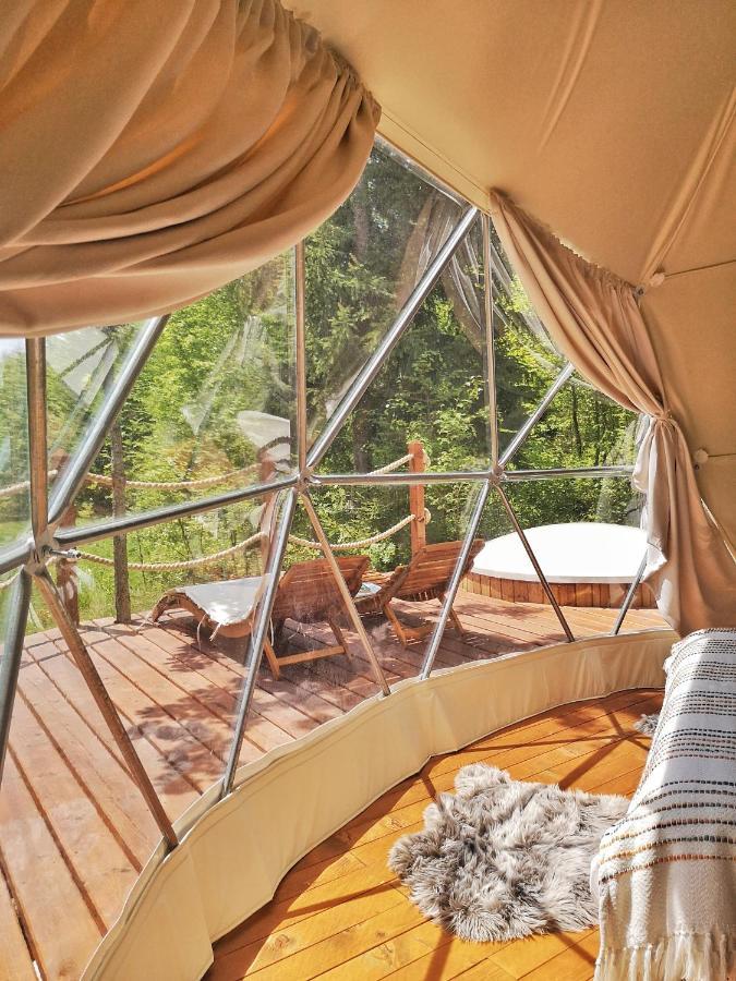 Hotel Medve Dome - Luxury Camping In The Middle Of Nature Vlahita Exterior foto